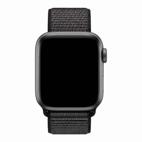 Ремінець Nylon loop на Apple Watch 38/40/41mm Black